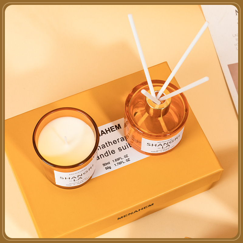 Starre Karte Fancy Art Paper Box Benutzerdefinierte starre Luxusverpackungspapierboxen Duftkerzen-Geschenkbox 