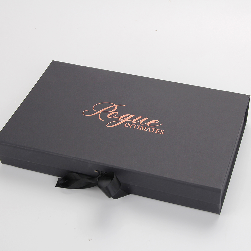 Custom Matt Black Folding mit Logo Luxury Hair Extension Bundle Verpackungsbox mit Logo Luxury Hair Extension Packaging Box