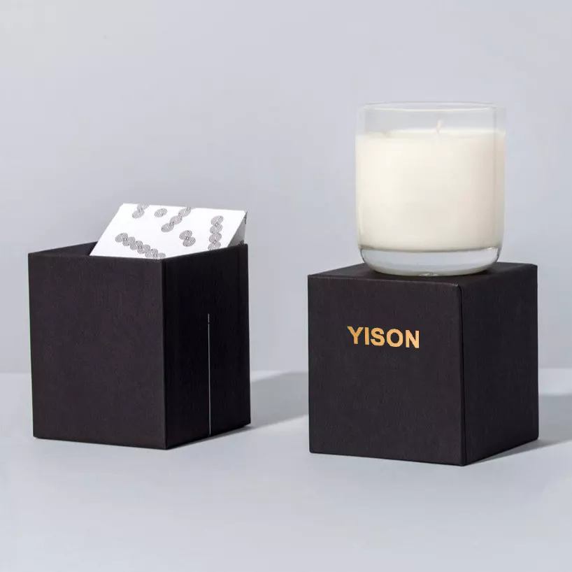 Luxus-Kerzen-Karton-Set Geschenkverpackungsbox Kerzenverpackungsboxen 